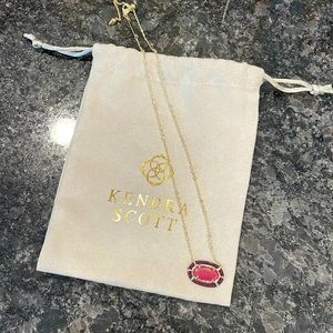 Kendra Scott Elisa Threaded Pendant Necklace, brand new
